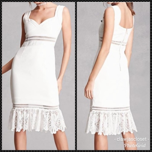 RD & koko Dresses & Skirts - Ivory Lace Dress(Actual size is S but fits like M)